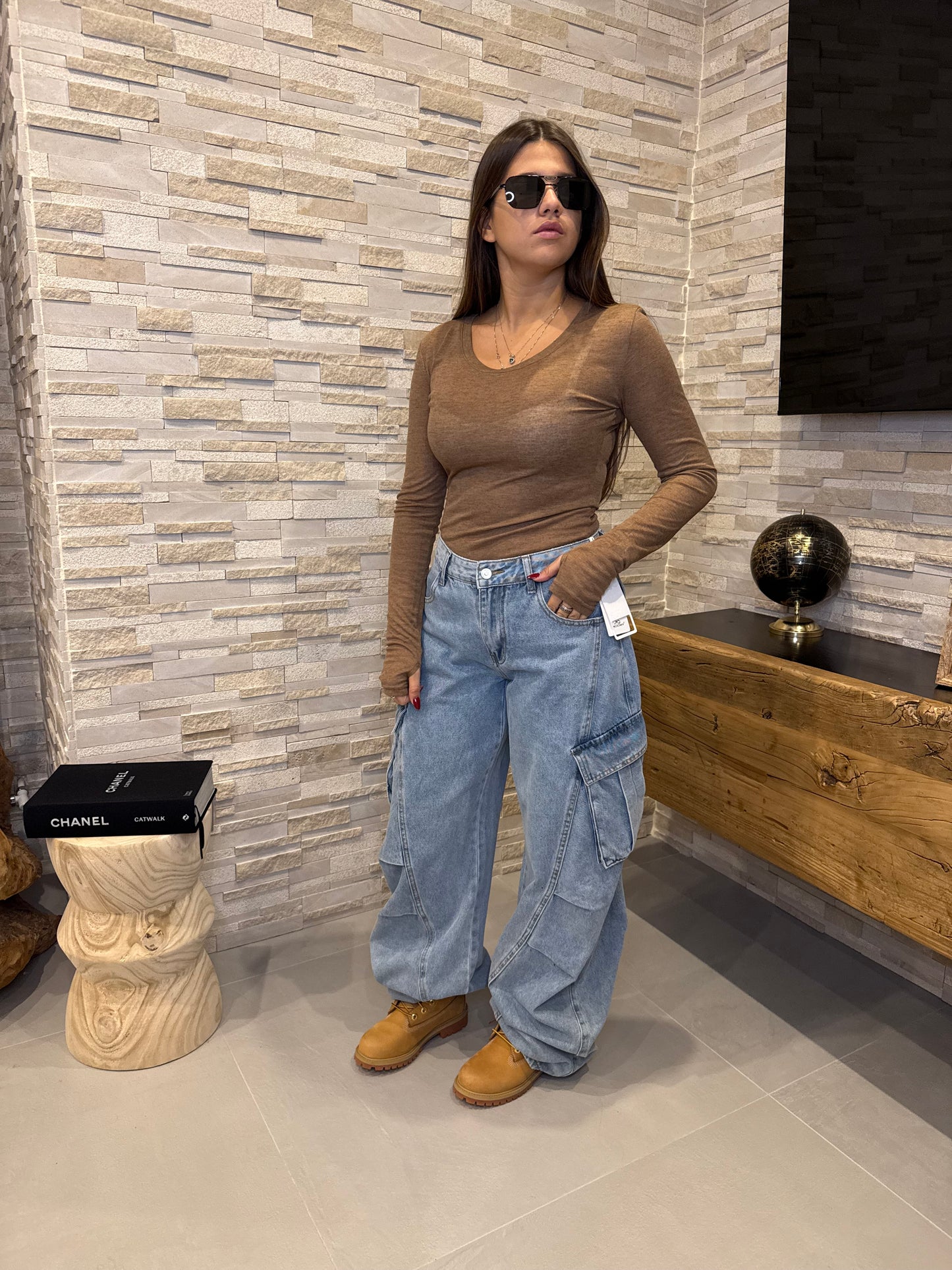 Maglia semi velata Cashmere