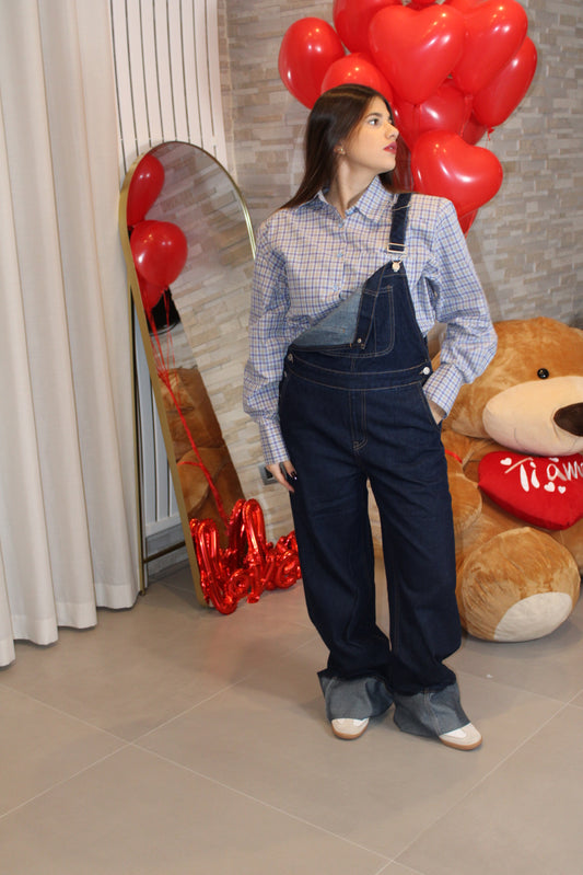 Salopette denim